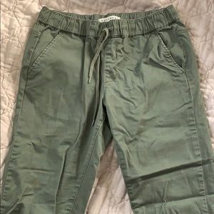 Khaki Green Joggers